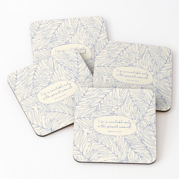Item preview, Life is available only in the present moment. - Thich Nhat Hanh designed and sold by StudioCitrine.
