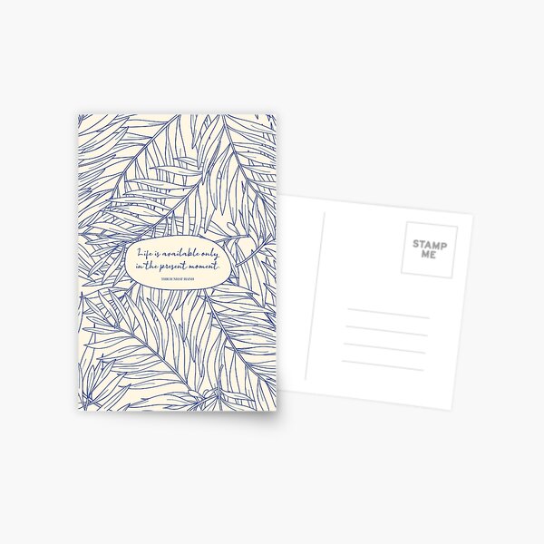 Item preview, Life is available only in the present moment. - Thich Nhat Hanh designed and sold by StudioCitrine.