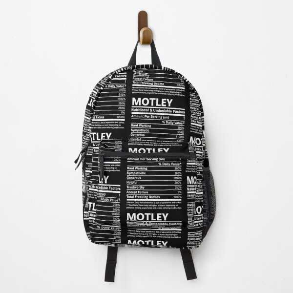Item preview, Motley Nutritional and Undeniable Name Factors designed and sold by MichaudVishal.