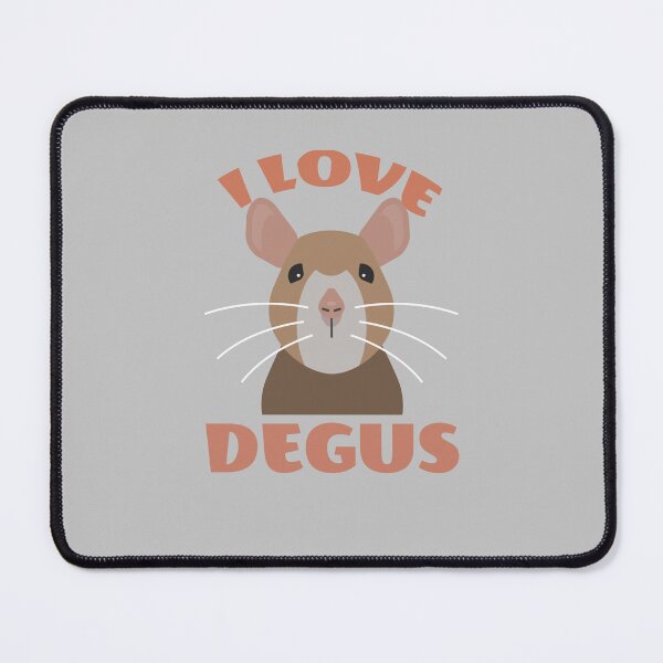 Item preview, Little cute degu: I Love Degus designed and sold by JanooFactory.