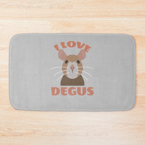Item preview, Little cute degu: I Love Degus designed and sold by JanooFactory.