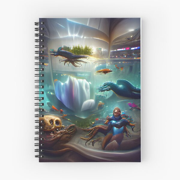 Artikelvorschau, KI-generierte Kunst, Natural Aquarium entworfen und verkauft von aiartdirection.