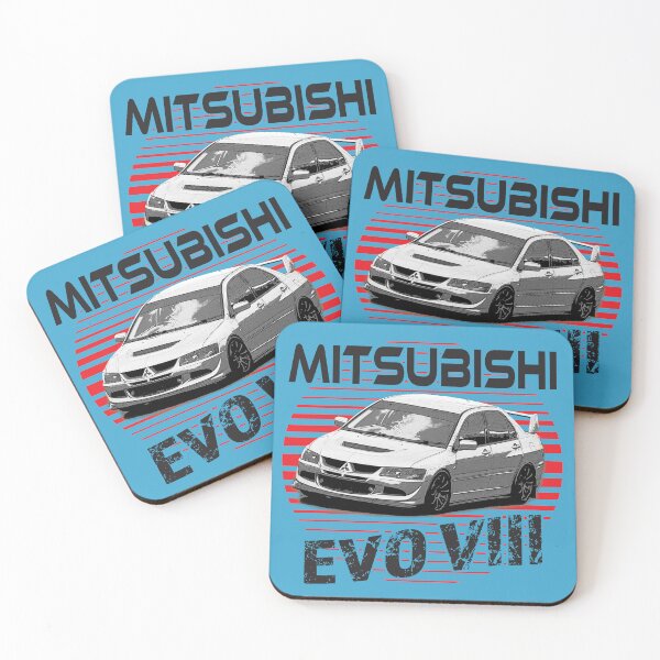 Item preview, Mitsubishi EVO VIII 8 Graphic - Sticker - Photograph - Art work - Display on Wall, Office, Garage designed and sold by Four88 Graphics.