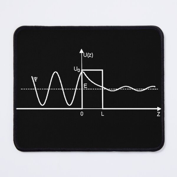 Item preview, quantum tunneling effect, quantum mechanics and science designed and sold by NoetherSym.