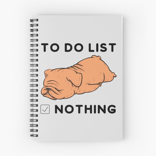 Item preview, Lista de tareas pendientes: nada | PERRO designed and sold by aRTppareal.