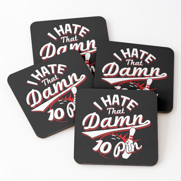 Item preview, I Hate That Damn Ten Pin 10 Pin Bowling designed and sold by Rebecca-Cruz.