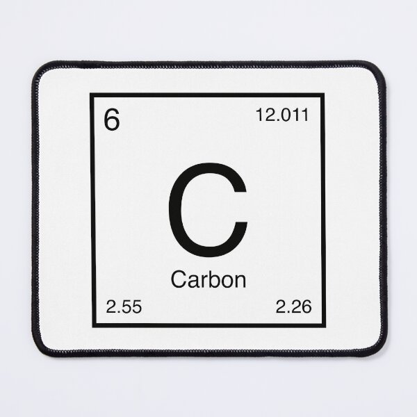 Item preview, Carbon Element (black) designed and sold by AllAboutScience.