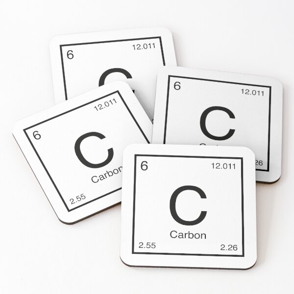 Item preview, Carbon Element (black) designed and sold by AllAboutScience.