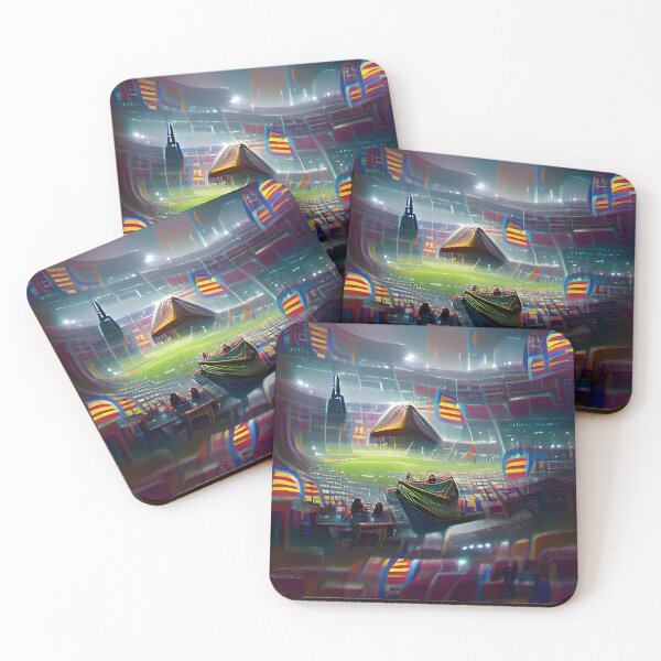 Item preview, Arte generado por IA, Camp Nou designed and sold by aiartdirection.