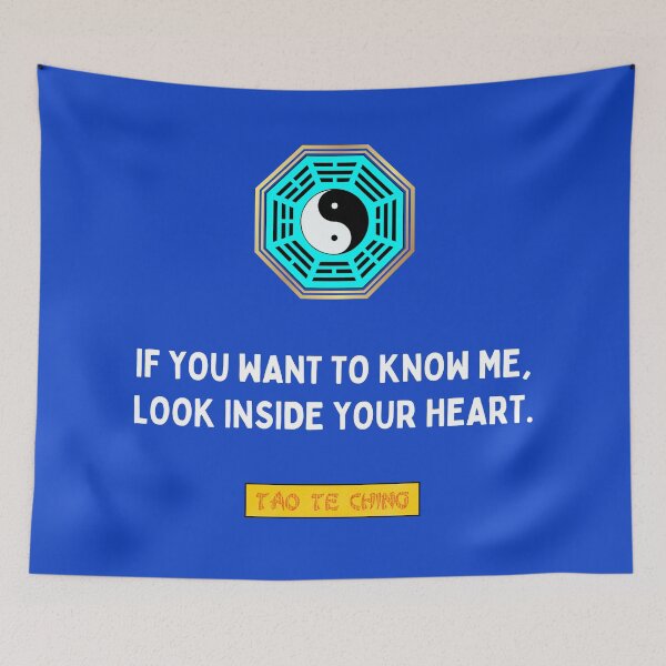 Item preview, If you want to know me, look inside your heart - Tao te ching - Lao Tzu designed and sold by Primalidentity.