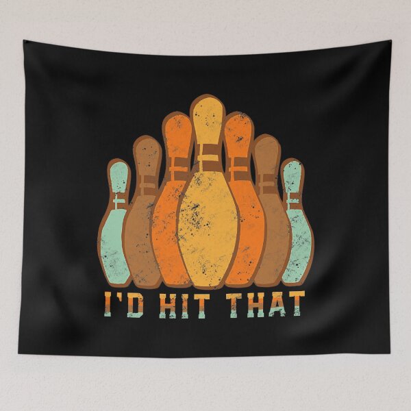 Item preview, Id Hit That Funny Bowling Vintage Bowlers Gift designed and sold by Rebecca-Cruz.