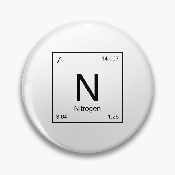 Item preview, Nitrogen Element (black) designed and sold by AllAboutScience.