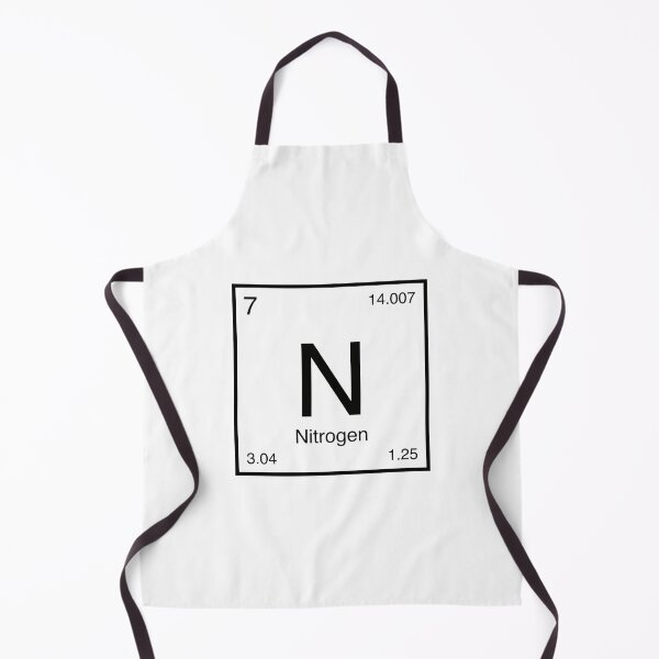 Item preview, Nitrogen Element (black) designed and sold by AllAboutScience.
