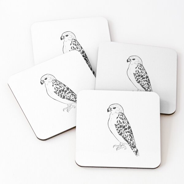 Item preview, Red-Shouldered Hawk designed and sold by LunarDoodles.