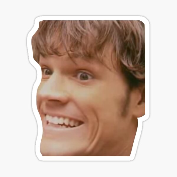 “Jared Padalecki Face” Sticker by SpaceFizz | Redbubble