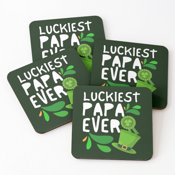 Item preview, Luckiest Papa Ever, Luckiest Papa, One Lucky Papa, Papa St Patrick's Day designed and sold by Coralgb.