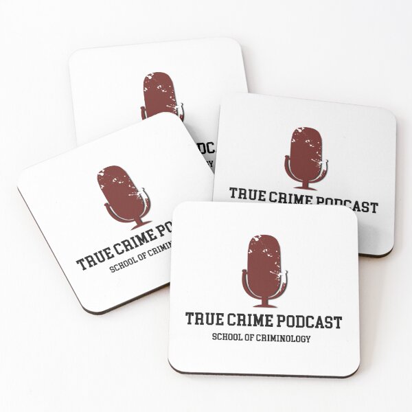 Item preview, True Crime Podcast School of Criminology  designed and sold by Wasted Potential ink.