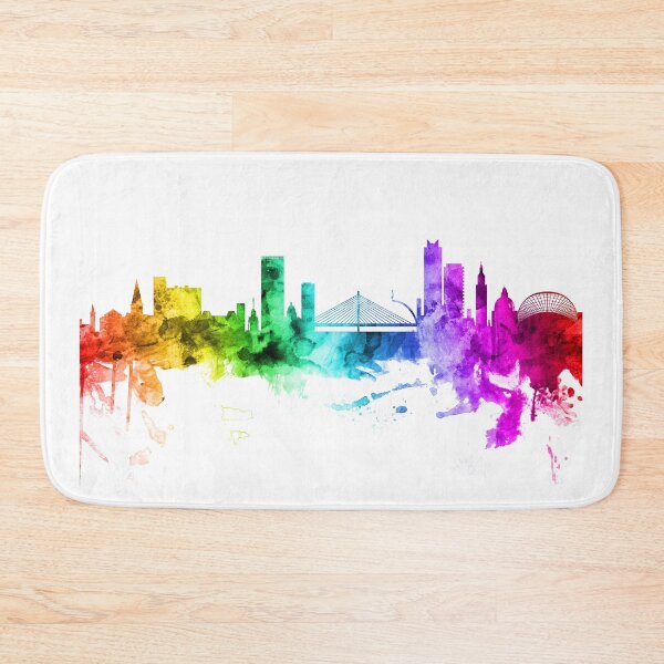 Item preview, Liege Belgium Skyline designed and sold by ArtPrints.