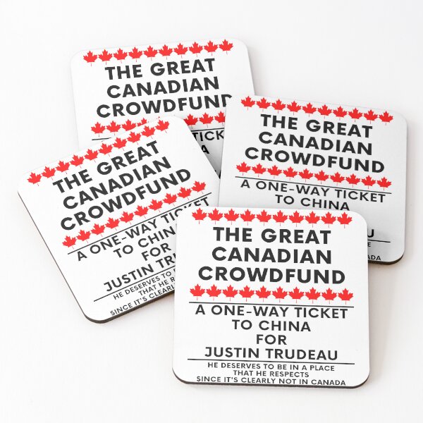 Item preview, The Great Canadian Crowdfund Black Text designed and sold by TWMBDesigns.