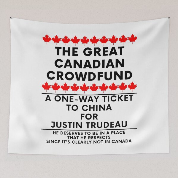 Item preview, The Great Canadian Crowdfund Black Text designed and sold by TWMBDesigns.