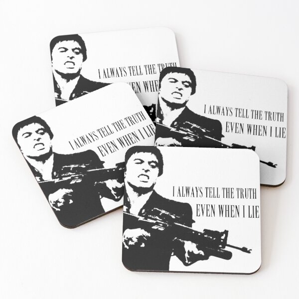 Item preview, Scarface - I always  tell the truth, even when I lie designed and sold by OutfitCustoms1.