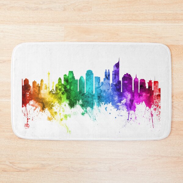 Item preview, Jakarta Skyline Indonesia designed and sold by ArtPrints.
