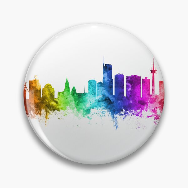 Item preview, Essen Germany Skyline designed and sold by ArtPrints.