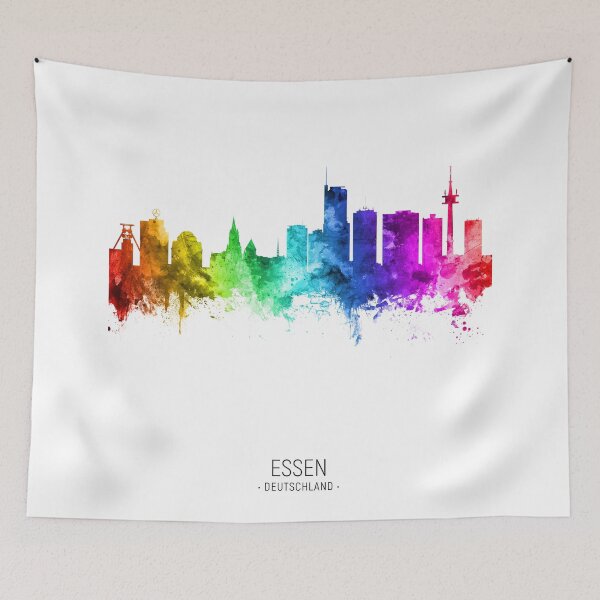Item preview, Essen Germany Skyline designed and sold by ArtPrints.
