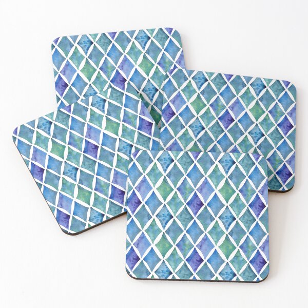 Item preview, Watercolour diamonds designed and sold by EmmaAndPaint.