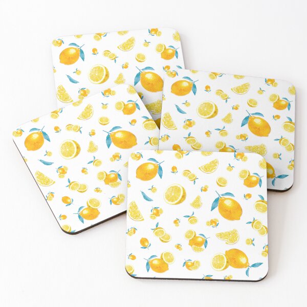 Item preview, Vitamin C Lemons Pattern designed and sold by cesartorresart.