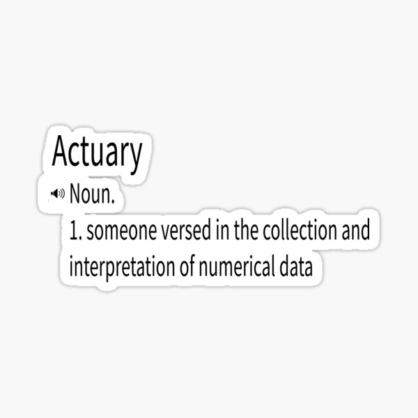 Item preview, Funny Actuary Definition ,Gift For Actuary. designed and sold by AMERZAGUE DESIGN.