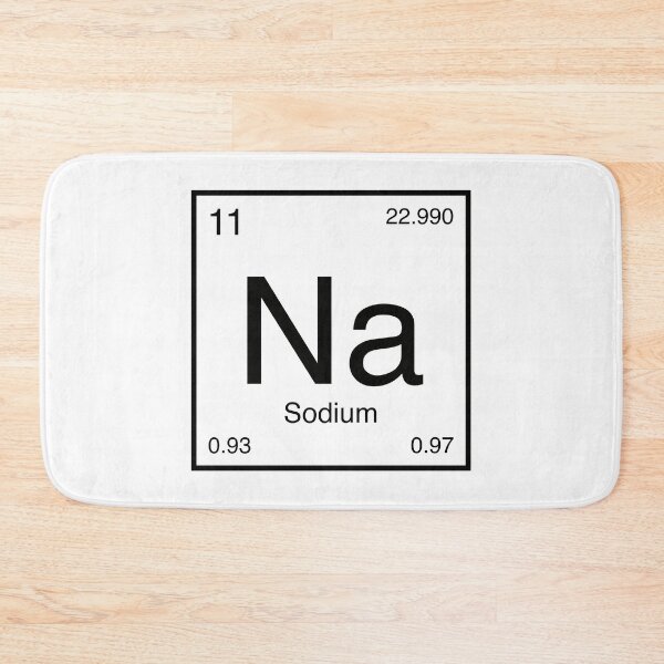 Item preview, Sodium Element (black) designed and sold by AllAboutScience.