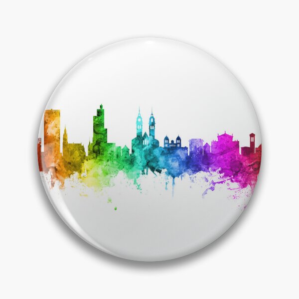Item preview, Winterthur Switzerland Skyline designed and sold by ArtPrints.