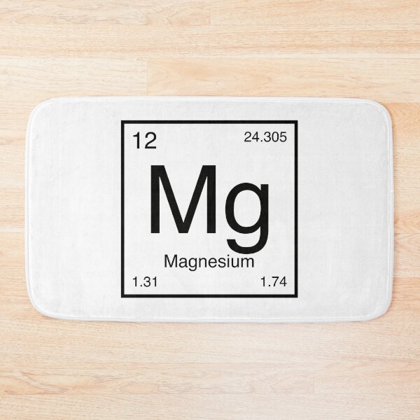 Item preview, Magnesium Element (black) designed and sold by AllAboutScience.