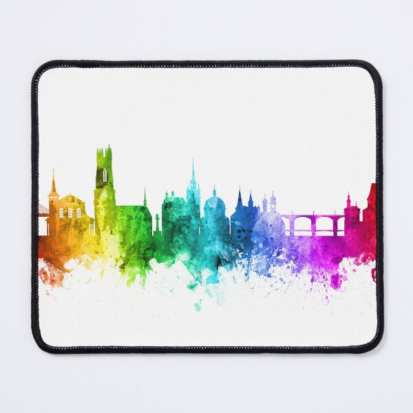 Item preview, Fribourg Switzerland Skyline designed and sold by ArtPrints.