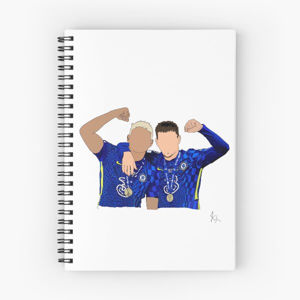 Item preview, Thiago Silva & Mason Mount - without facial features designed and sold by Beautifutebol.