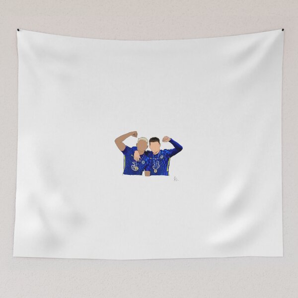 Item preview, Thiago Silva & Mason Mount - without facial features designed and sold by Beautifutebol.