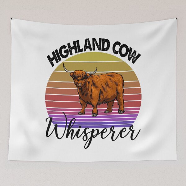 Item preview, Highland Cow Whisperer designed and sold by Bendthetrend.