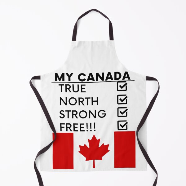 Artikelvorschau, Mein Kanada True North Strong Free !!! Schwarzer Text entworfen und verkauft von TWMBDesigns.