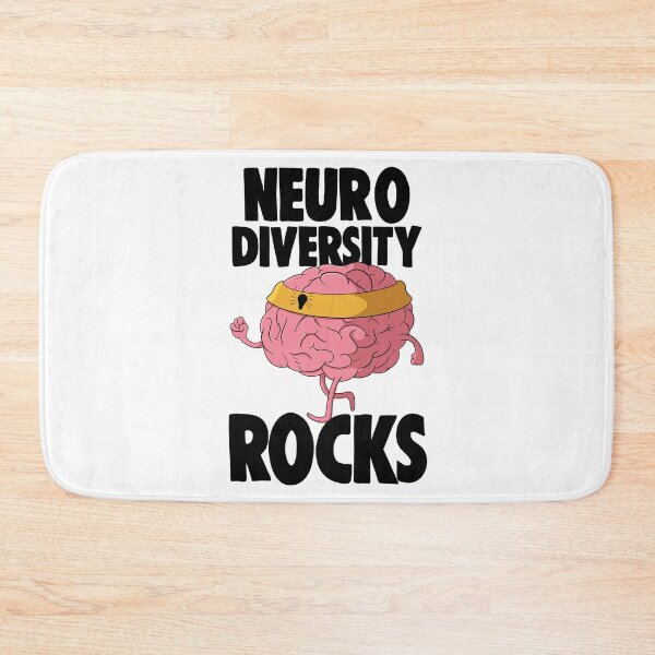 Item preview, Neuro Diversity Rocks designed and sold by Bendthetrend.