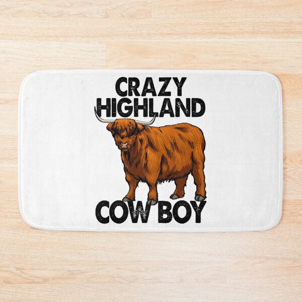 Item preview, Crazy Highland Cow Boy designed and sold by Bendthetrend.