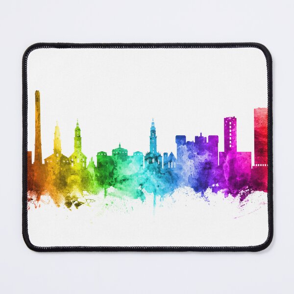 Item preview, Erlangen Germany Skyline designed and sold by ArtPrints.