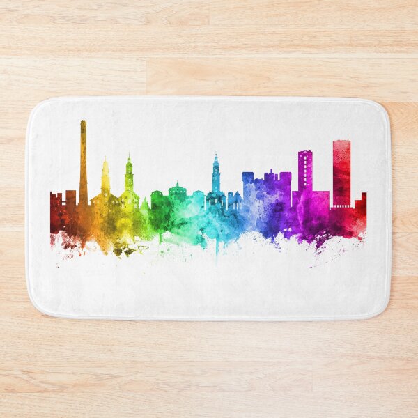 Item preview, Erlangen Germany Skyline designed and sold by ArtPrints.