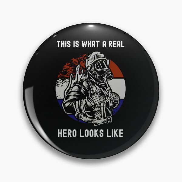 Item preview, This Is What A Real Hero Looks Like designed and sold by SportyDogShop.