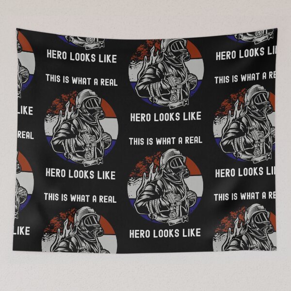 Item preview, This Is What A Real Hero Looks Like designed and sold by SportyDogShop.