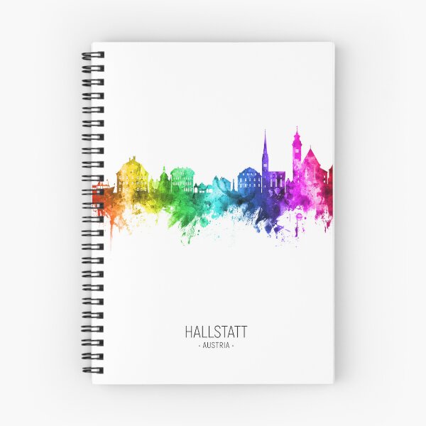 Item preview, Hallstatt Austria Skyline designed and sold by ArtPrints.