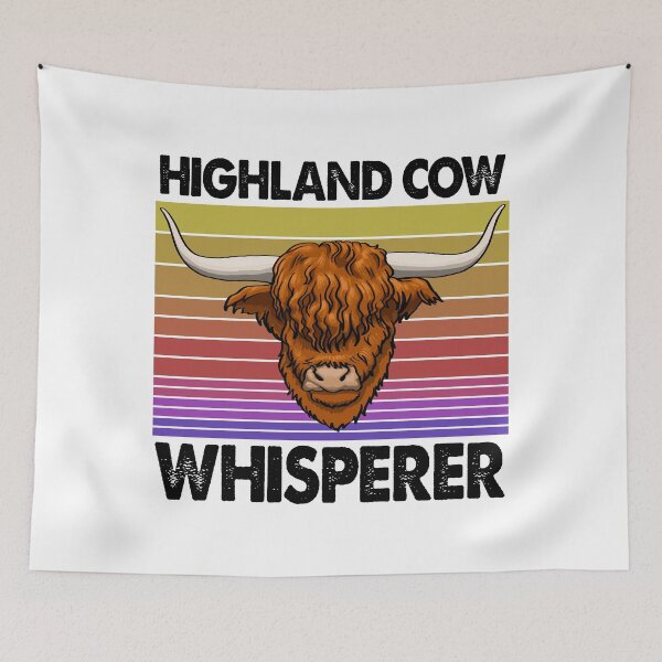 Item preview, Highland Cow Whisperer designed and sold by Bendthetrend.