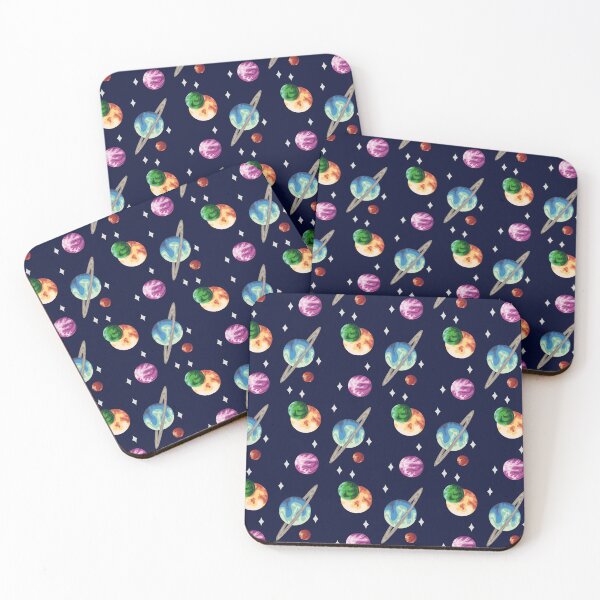 Item preview, Colourful Outer Space Sci-fi Pattern designed and sold by Inkhall-Shop.