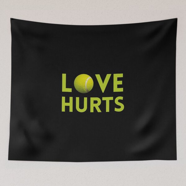 Item preview, Love Hurts Tennis Quote Classic T-Shirt designed and sold by nylaphilli.