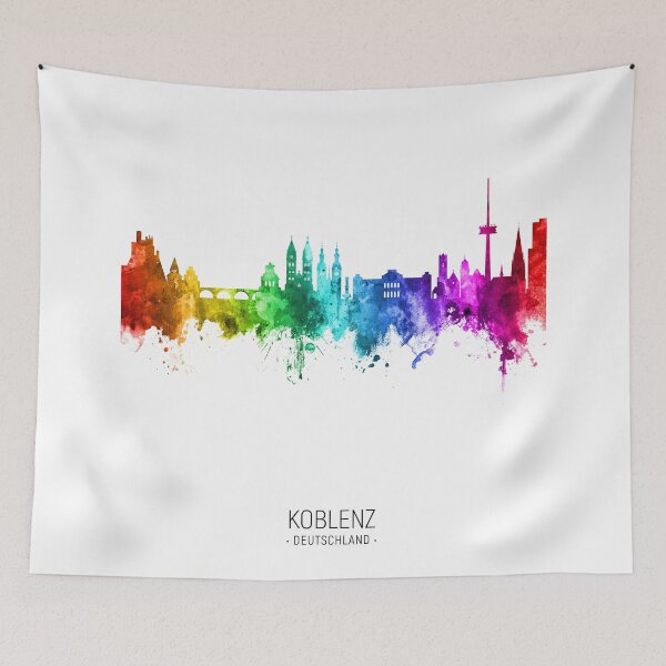 Item preview, Koblenz Germany Skyline designed and sold by ArtPrints.